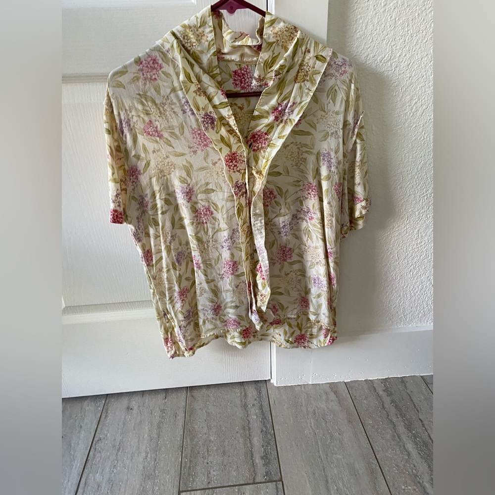 Thrifted Button Up Hawaiian Shirt